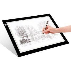 A4 LED Light Tracing Pad USB Powered Drawing Sketching Tattoo Stencil Board
